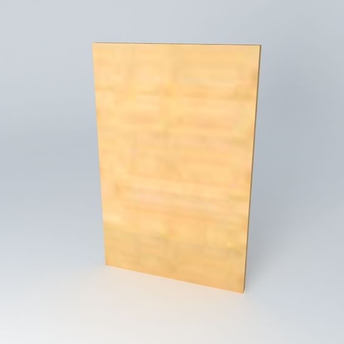 DOORS Series Cabinet Door HFD 804 520 3D model_1