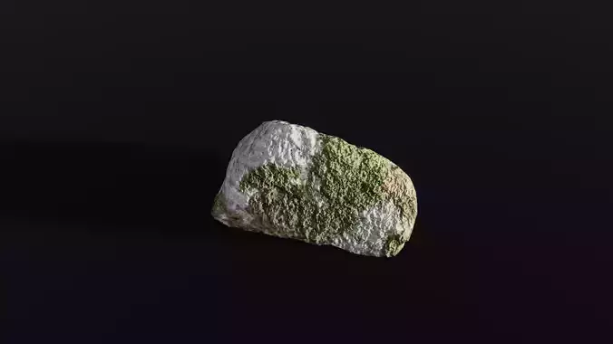 rock big mossy 1 - Photoscanned