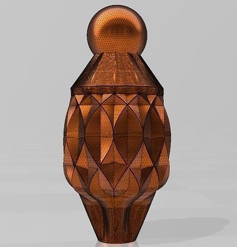 Decorative finial form  3D print model