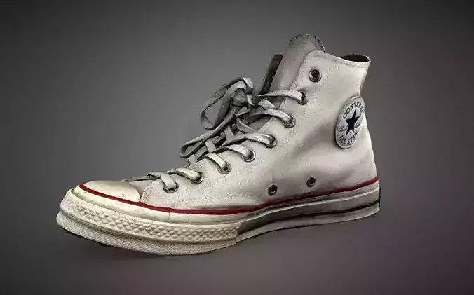  Converse Chuck Taylor Classic 3D model  Low-poly 3D model