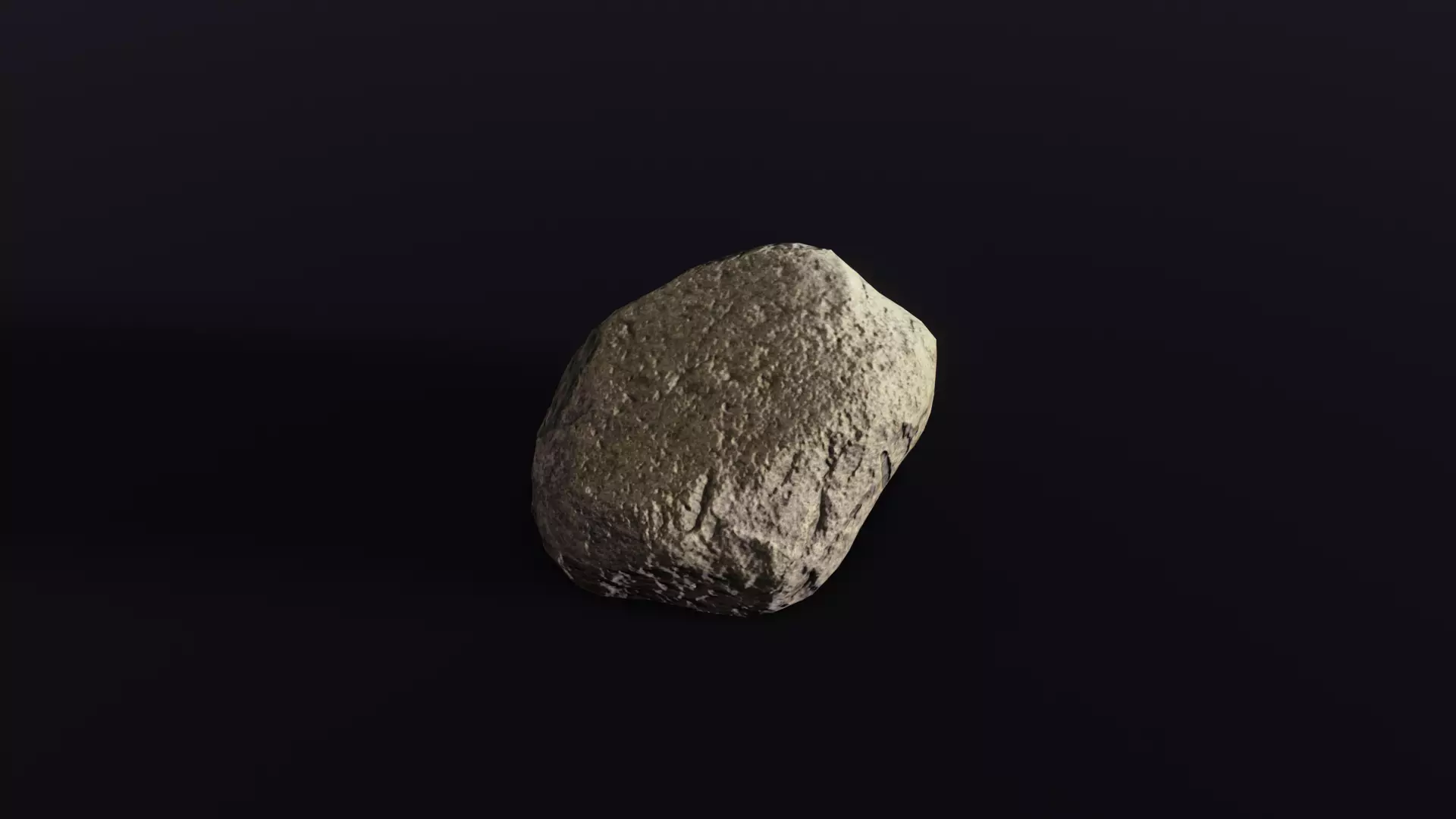 rock medium 2 - photoscanned 3D model