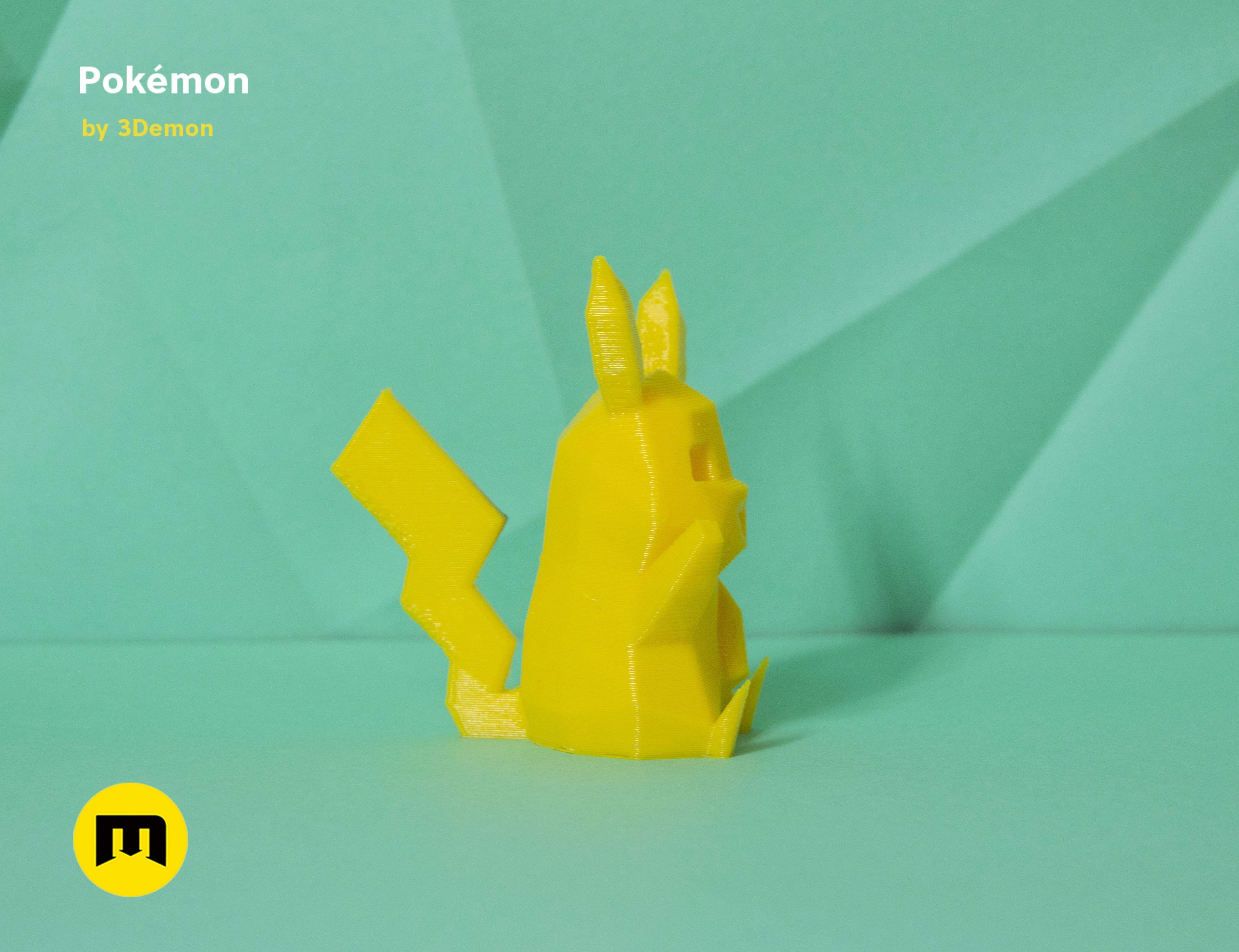 30 Lowpoly Pokemon 3D print model_14
