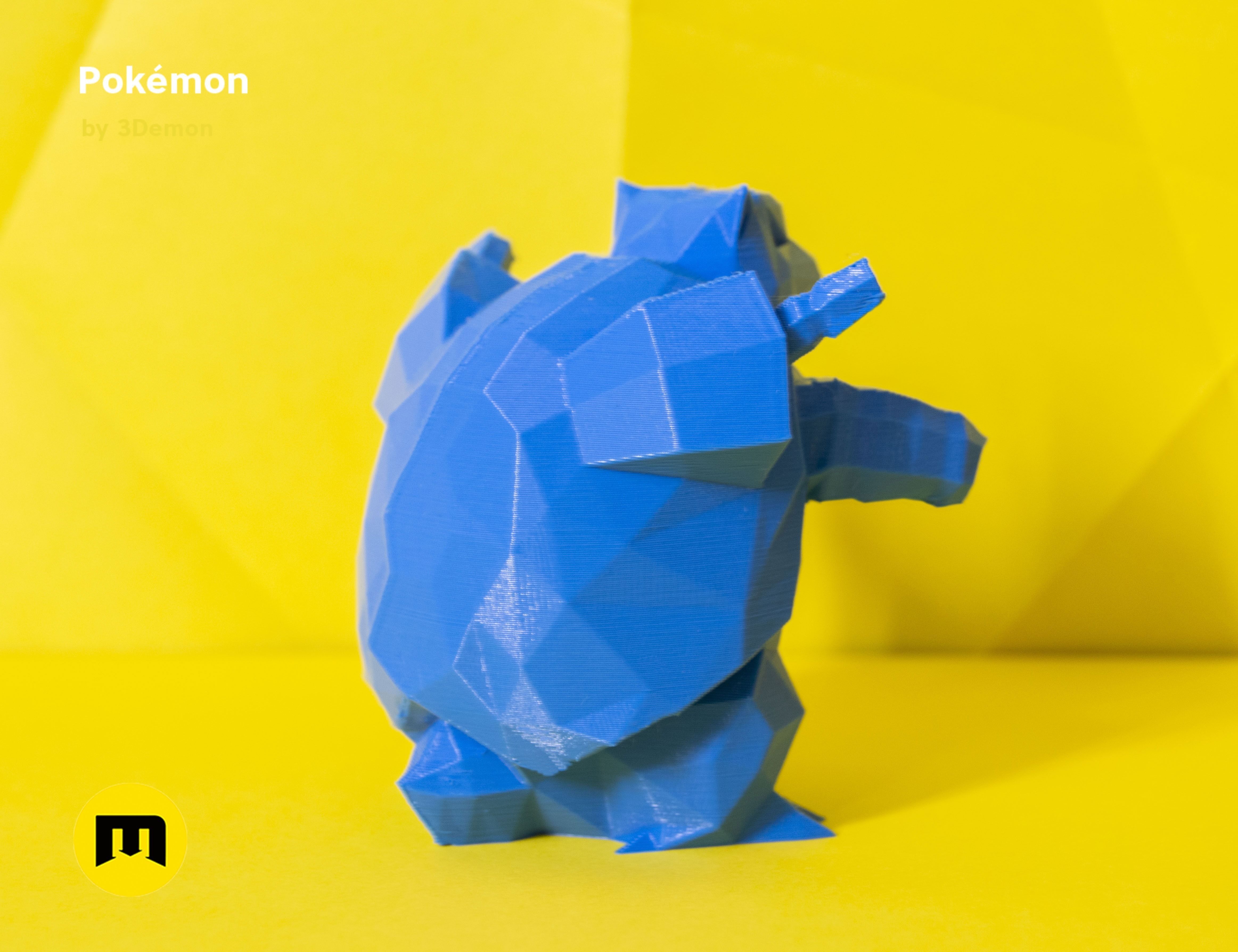 30 Lowpoly Pokemon 3D print model_10
