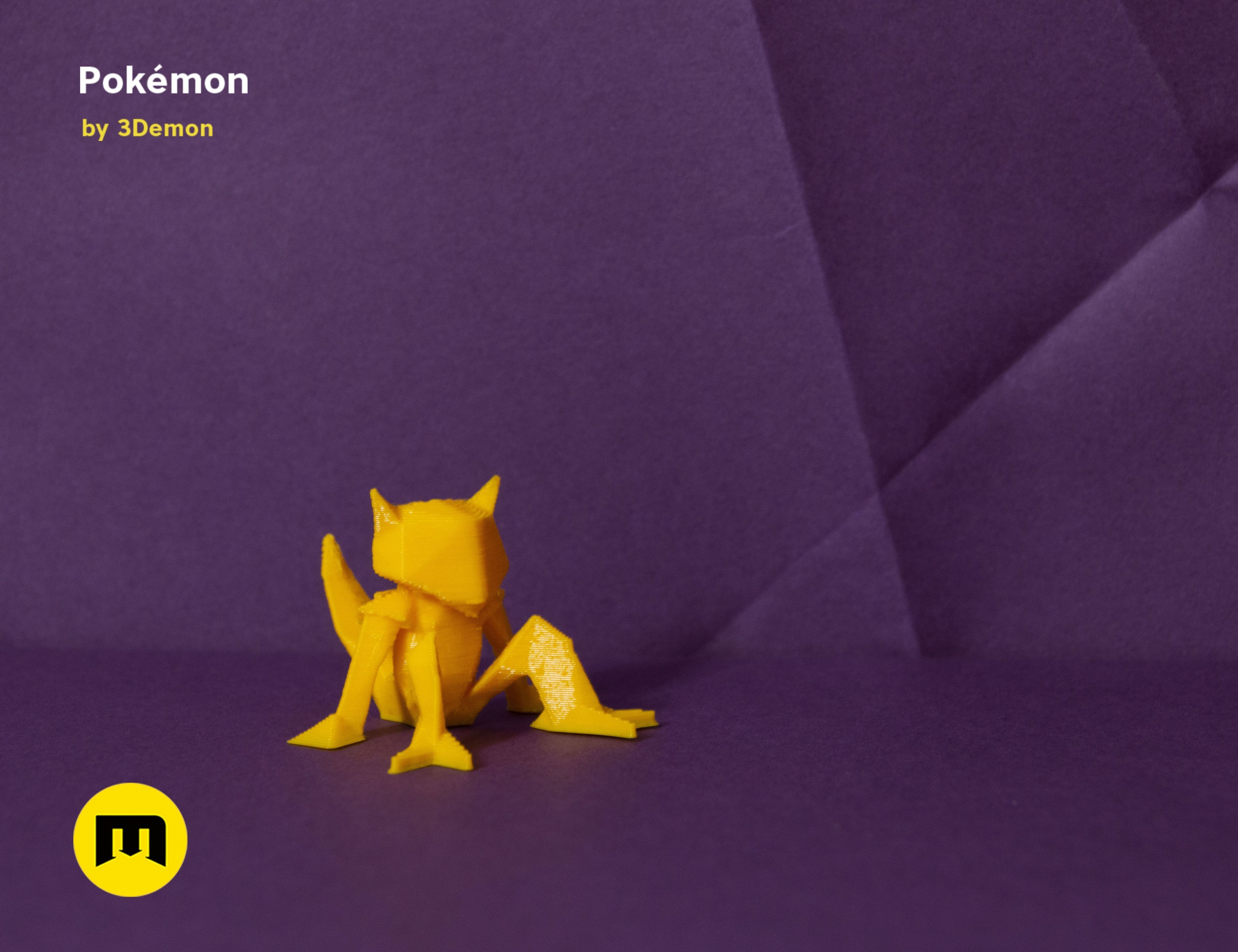 30 Lowpoly Pokemon 3D print model_19