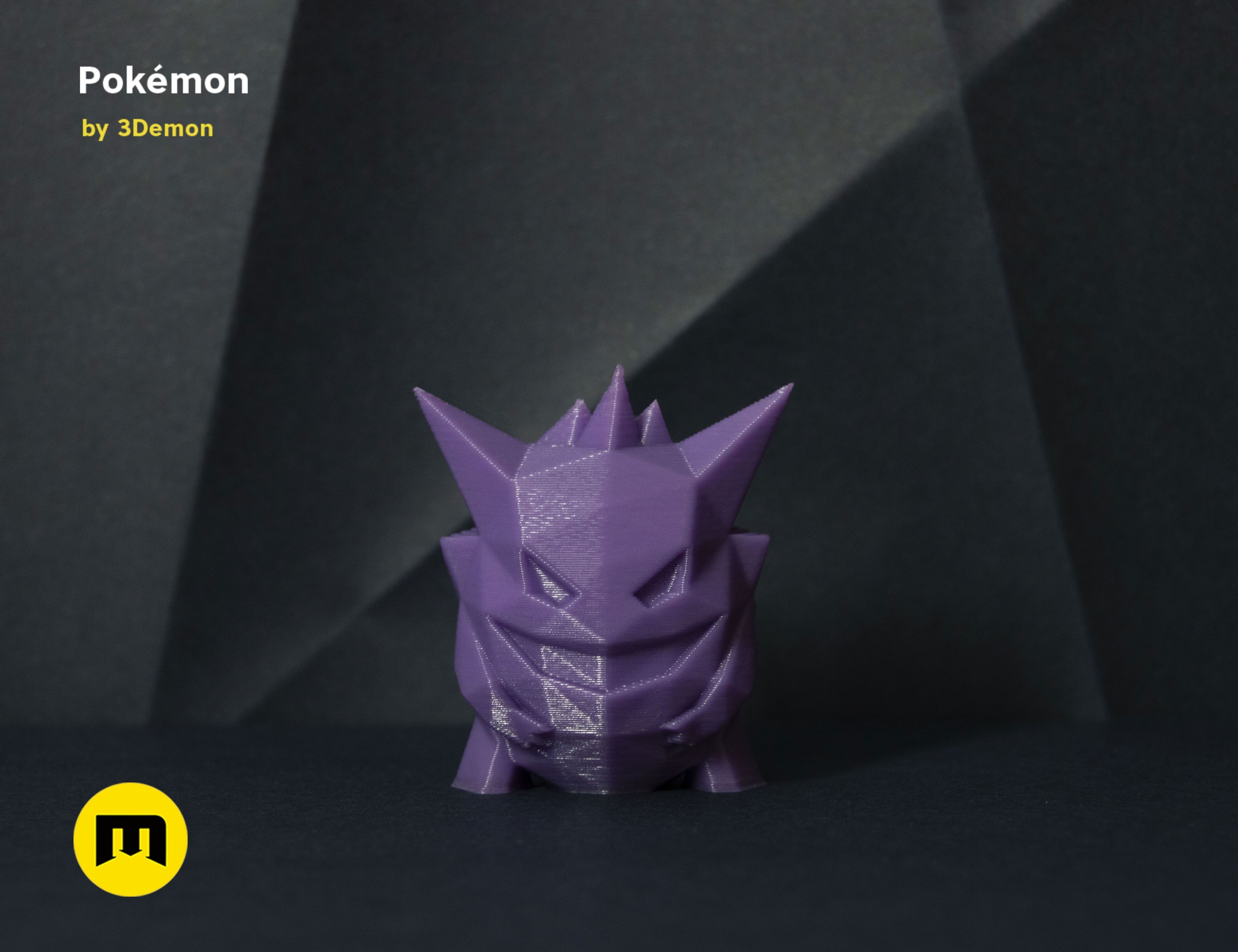 30 Lowpoly Pokemon 3D print model_18