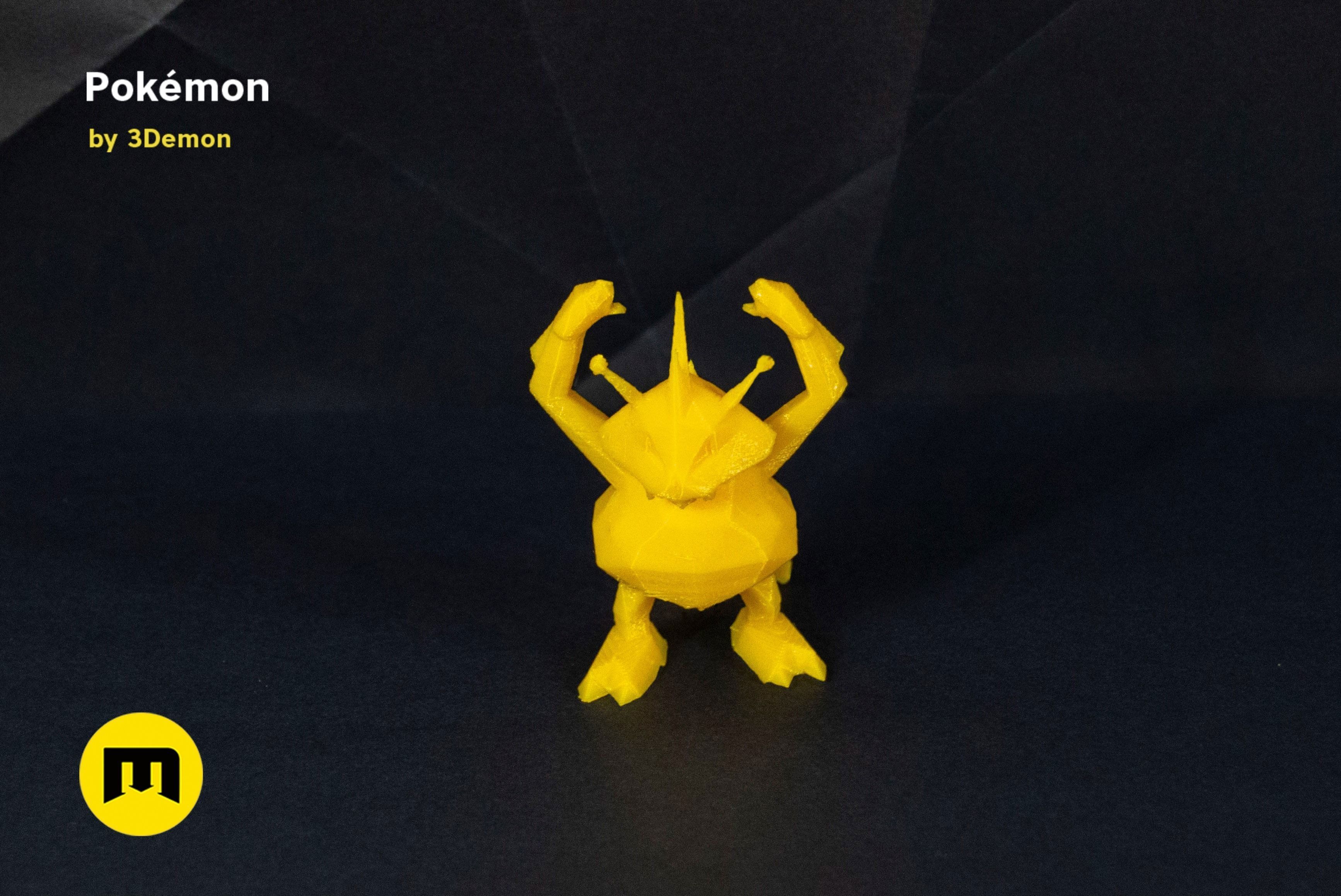 30 Lowpoly Pokemon 3D print model_9