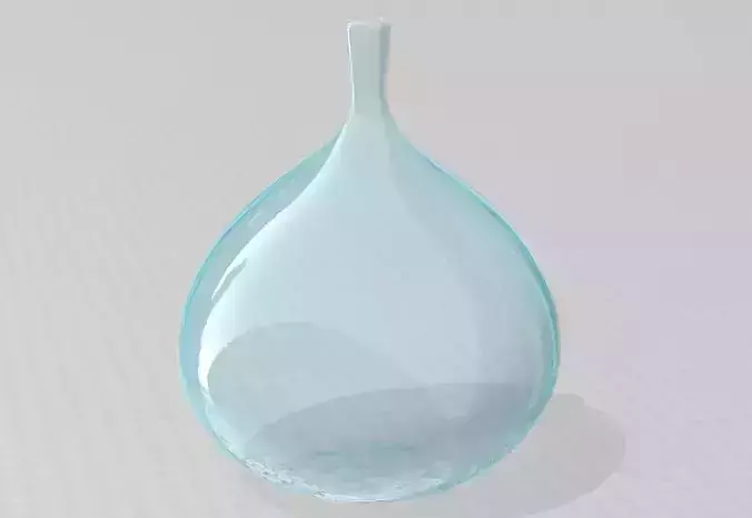 balloon vase vessel 3D print model