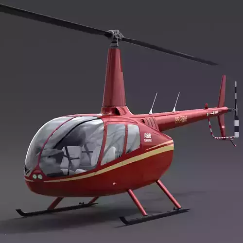 Robinson R66 3D model