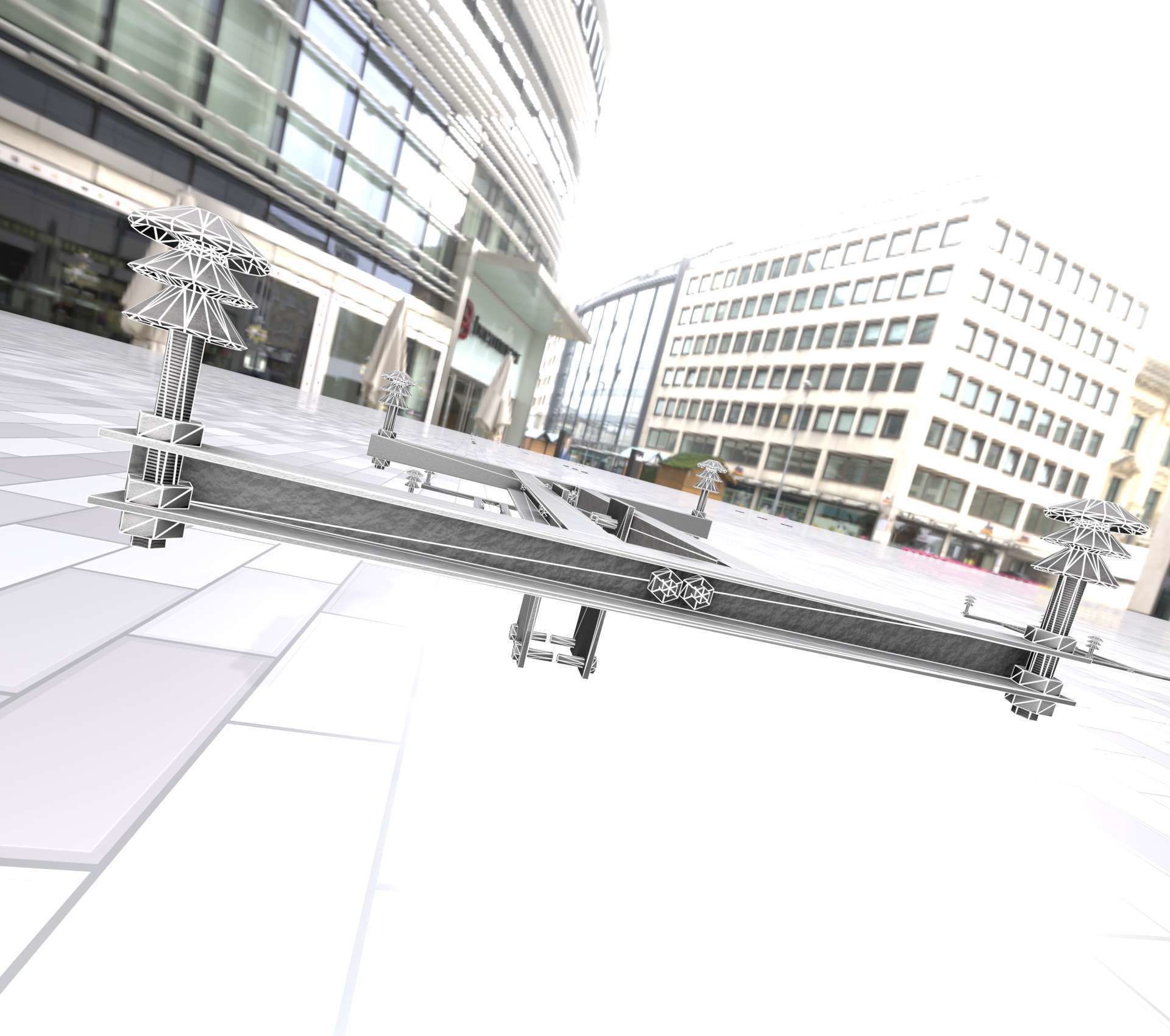 Electricity Poles Insulators 4 - Object 106 Low-poly 3D model_2