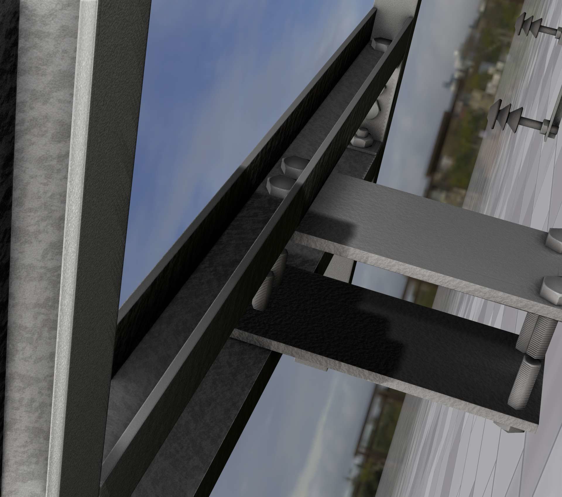 Electricity Poles Insulators 4 - Object 106 Low-poly 3D model_47