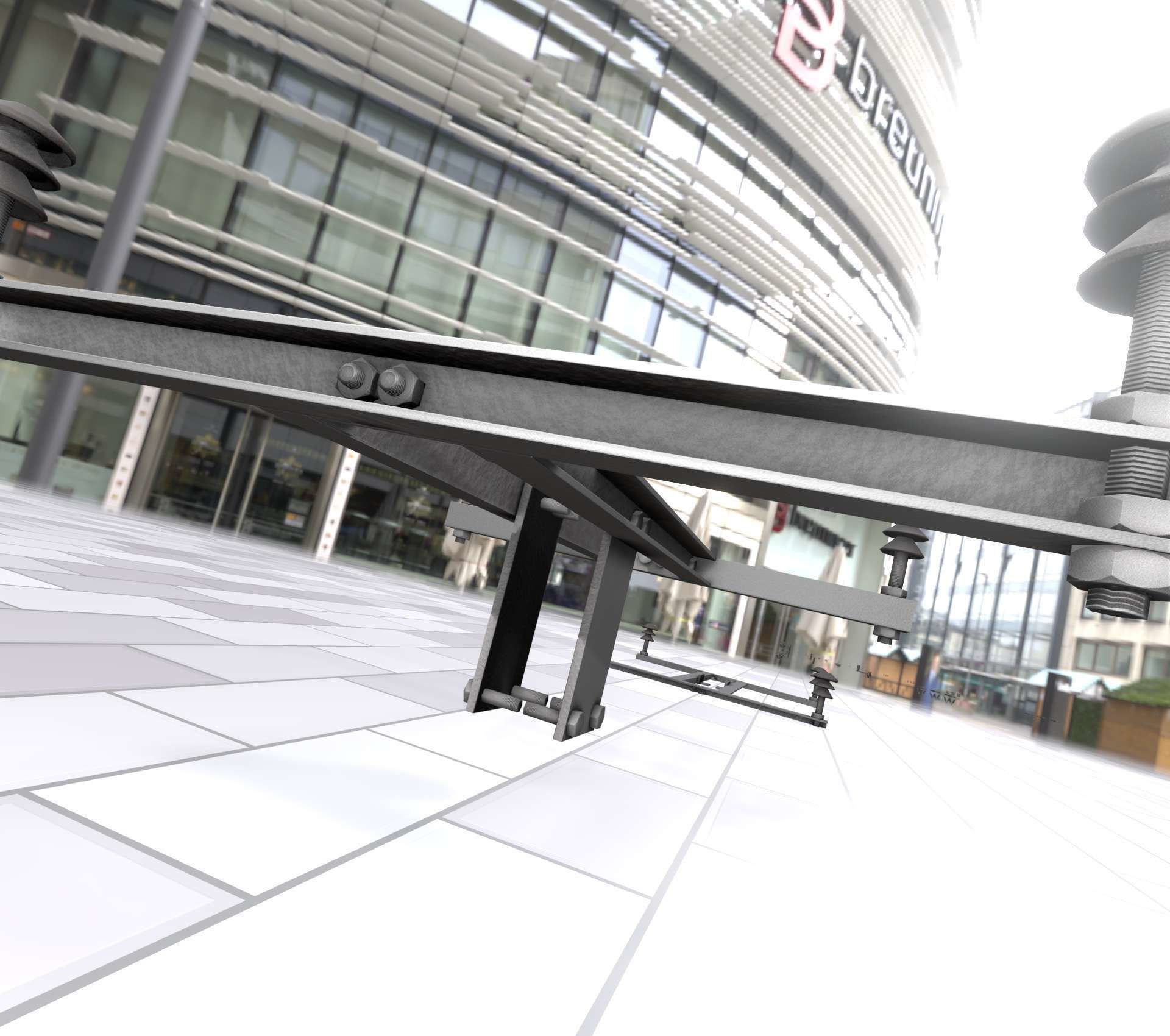 Electricity Poles Insulators 4 - Object 106 Low-poly 3D model_20