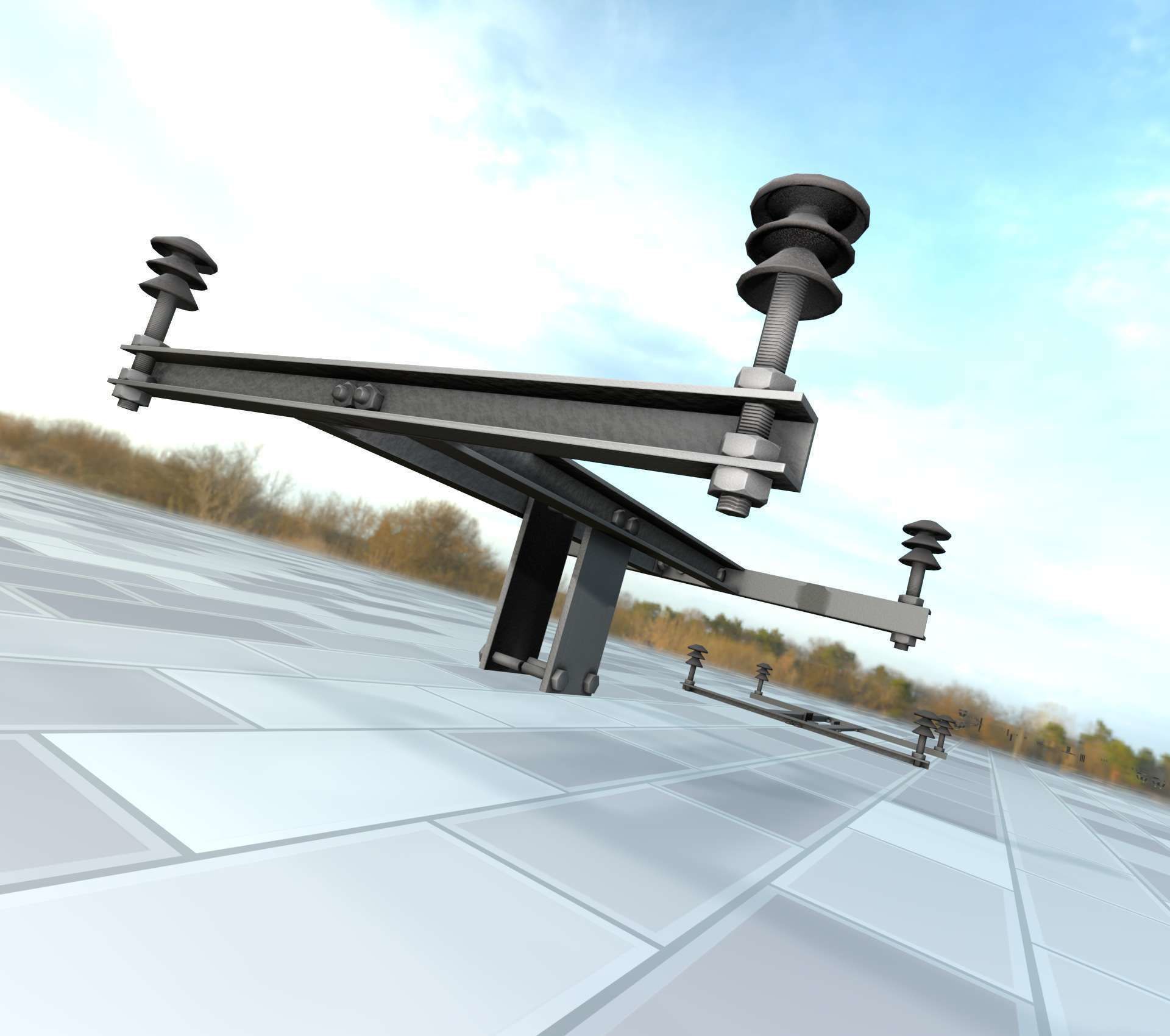 Electricity Poles Insulators 4 - Object 106 Low-poly 3D model_21