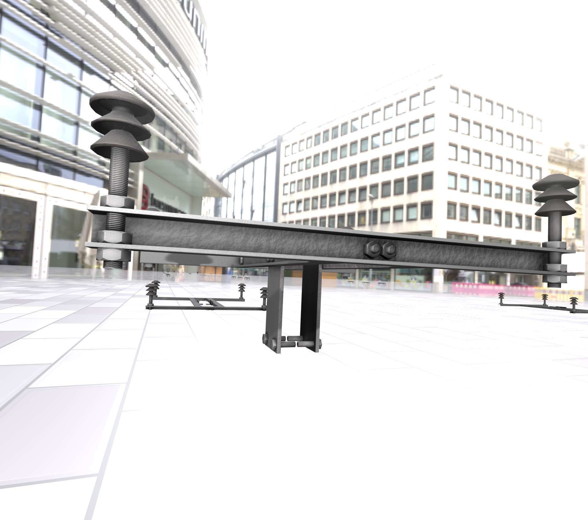 Electricity Poles Insulators 4 - Object 106 Low-poly 3D model_26