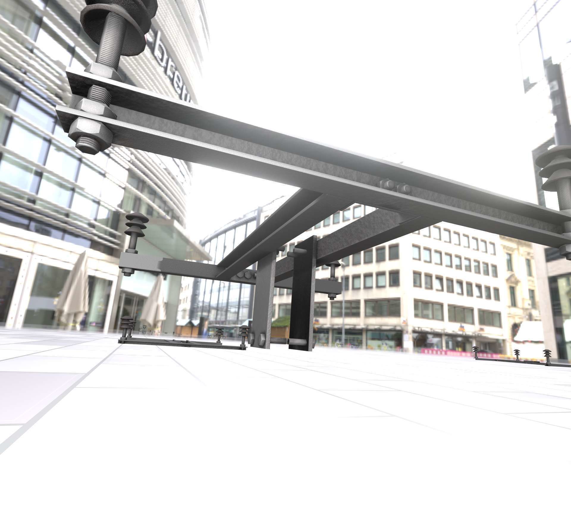 Electricity Poles Insulators 4 - Object 106 Low-poly 3D model_22