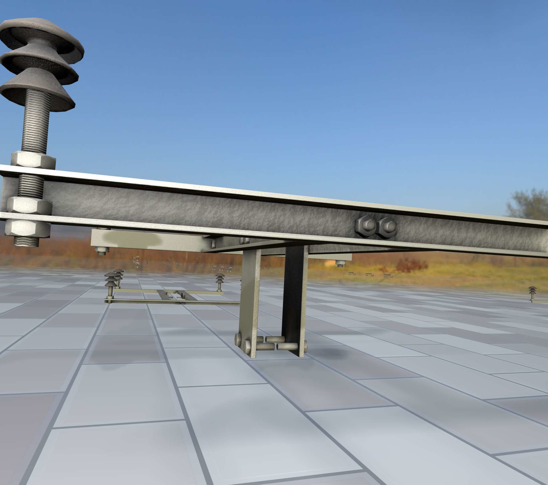 Electricity Poles Insulators 4 - Object 106 Low-poly 3D model_36