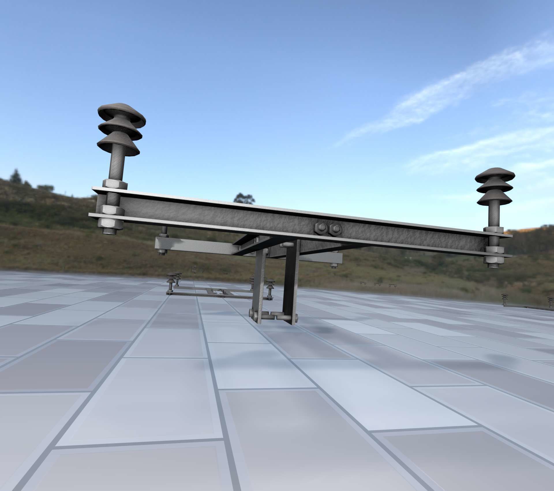 Electricity Poles Insulators 4 - Object 106 Low-poly 3D model_24