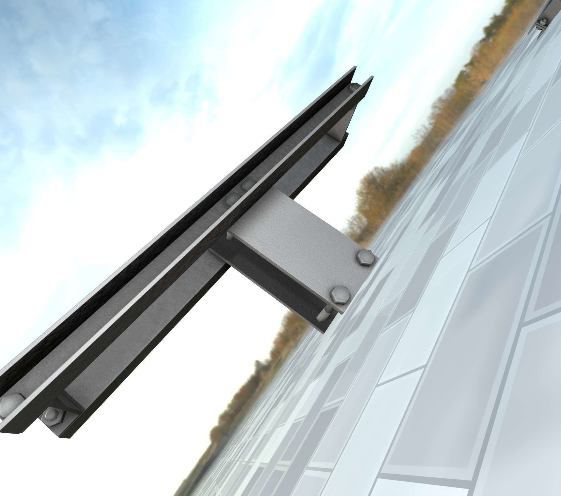 Power Pole Cross Connection 2 - Object 107 Low-poly 3D model_42