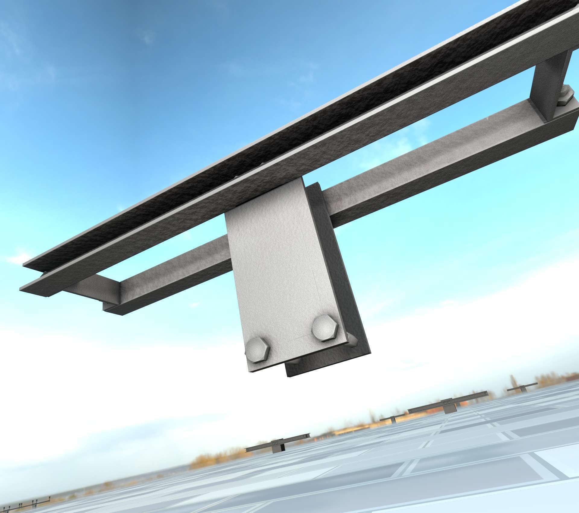 Power Pole Cross Connection 2 - Object 107 Low-poly 3D model_32