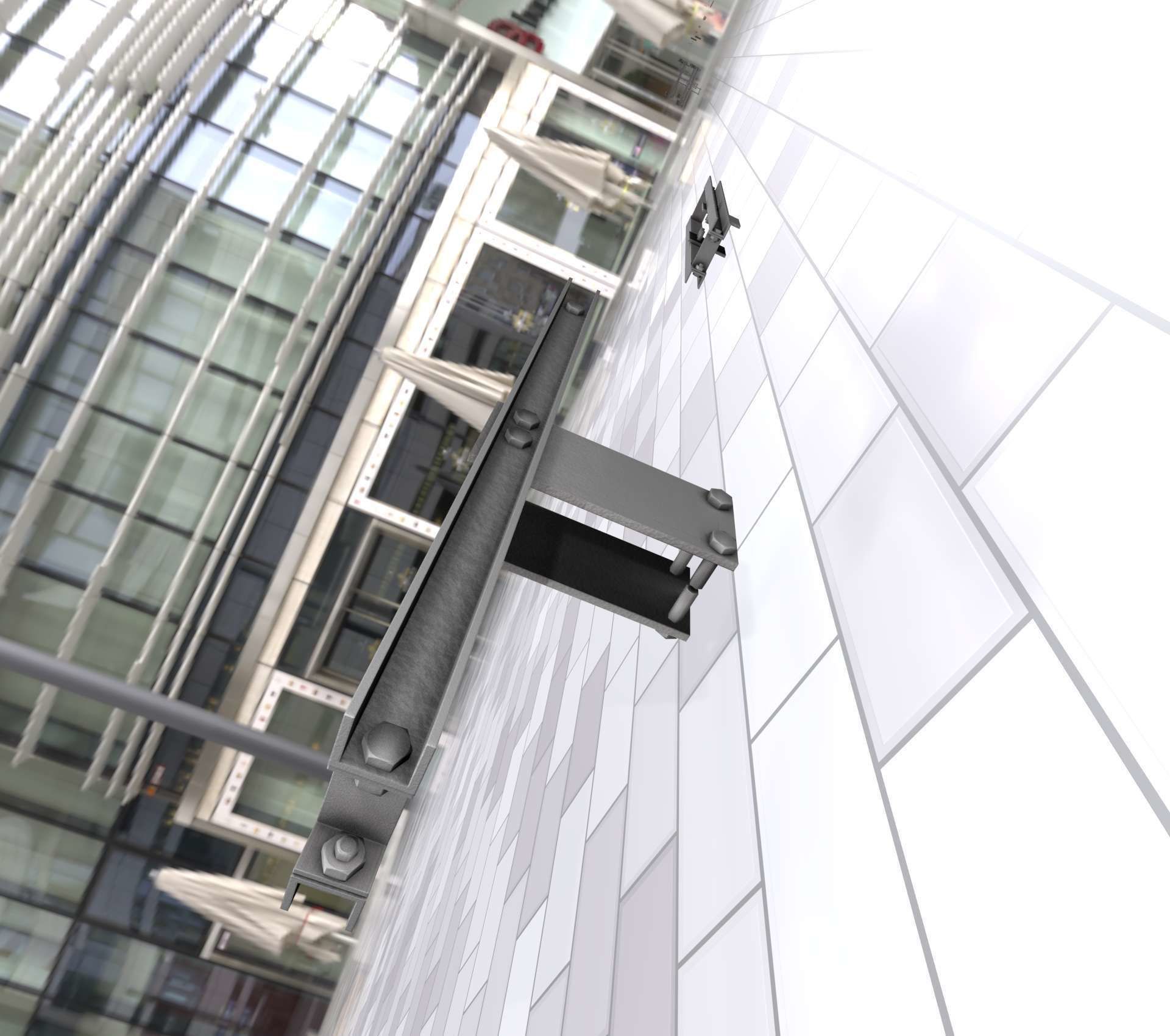 Power Pole Cross Connection 2 - Object 107 Low-poly 3D model_43