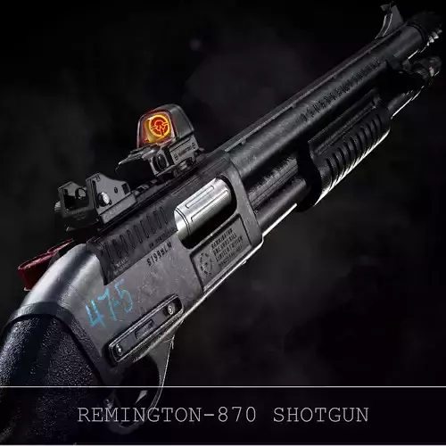 Remington 870 Pump-Action Shotgun