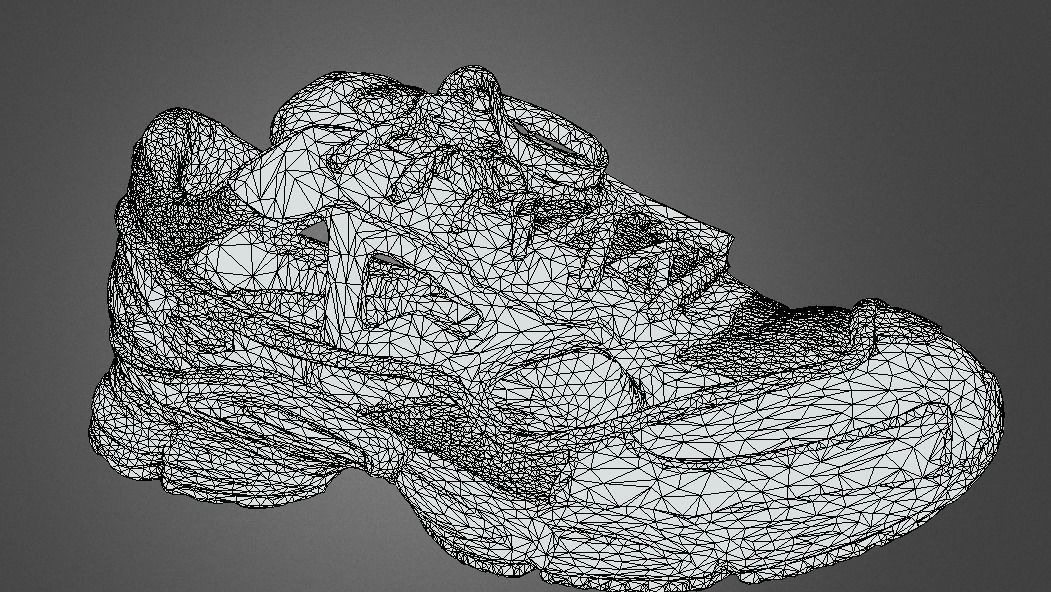 Adidas X Raf Simons Replicant Ozweego Low-poly 3D model_5