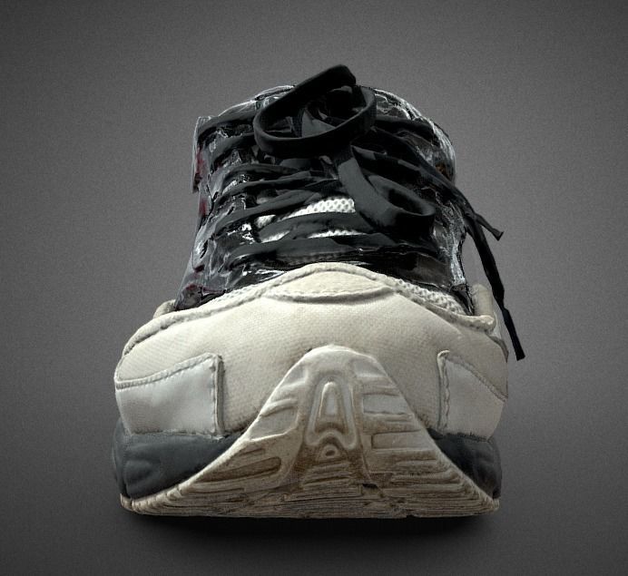 Adidas X Raf Simons Replicant Ozweego Low-poly 3D model_1