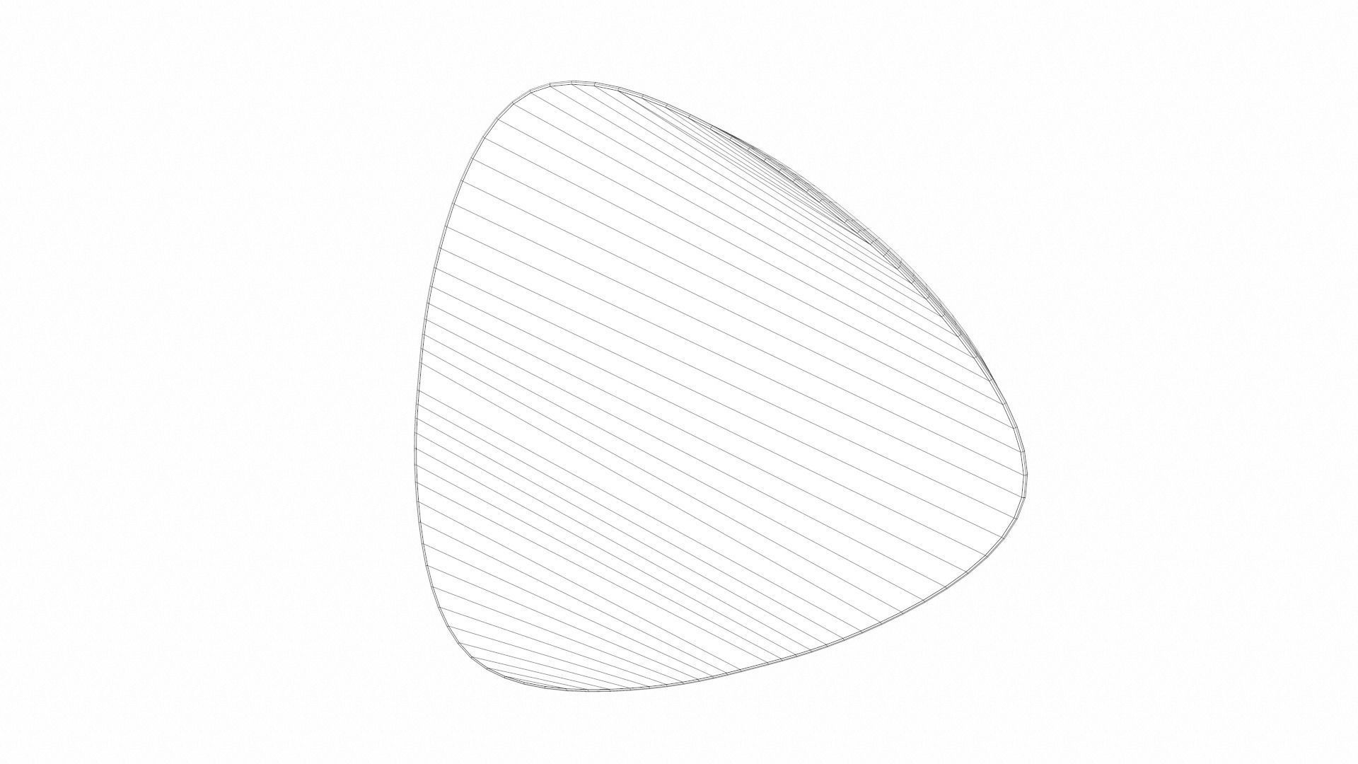 Curly ashtray 3D model_9