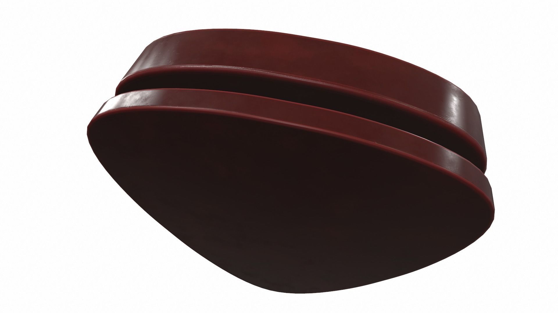 Curly ashtray 3D model_4