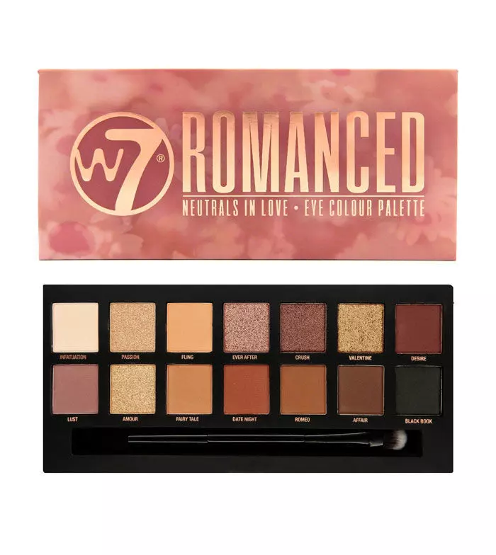 W7 Eye Colour Palette Free 3D model