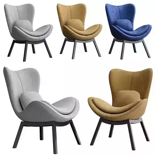 Calligaris Lazy Armchair 3d model