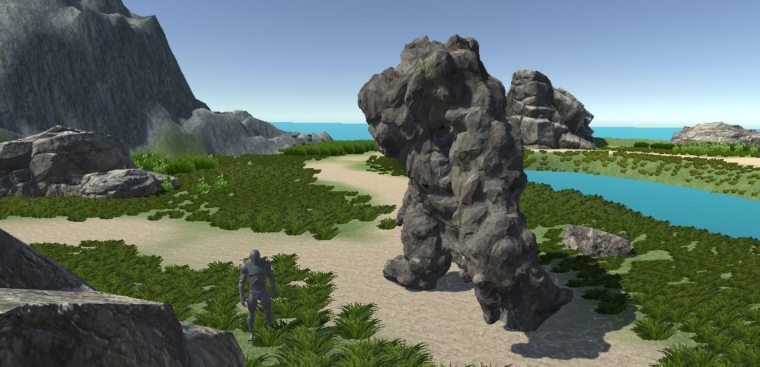 Ancient Earth Golem V2 Free low-poly 3D model_2