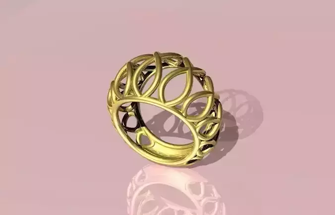 Beautiful ring bombe - Anel bombe -bolha 