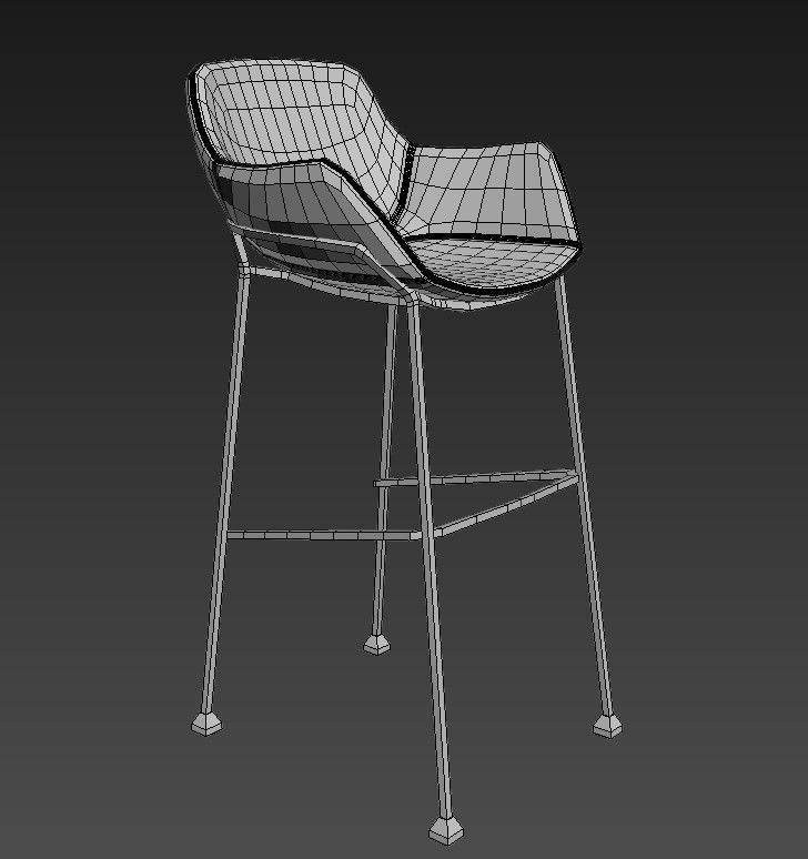 Oslo Bar Stool Deephouse 3d model 3D model_2
