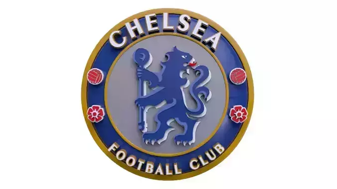 Chelsea logo 3D model