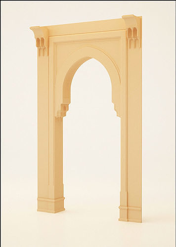 Islamic Ornamental Arch 3D model