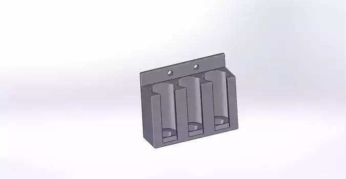 Large Dry Erase Marker Holder 3D print model