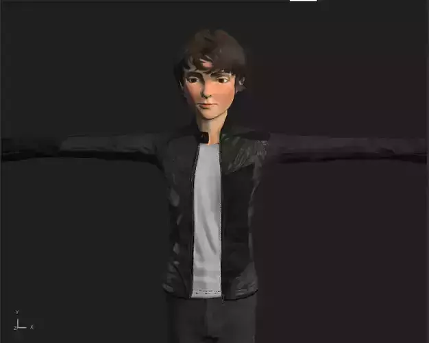 Teenage Boy Carson Lueders