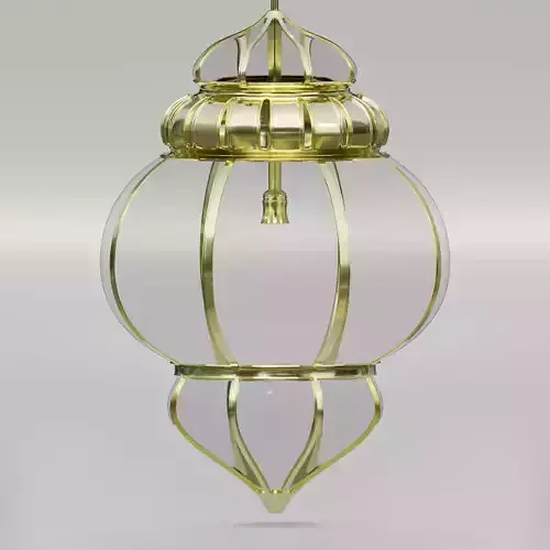 Moroccan round pendants glass lamp