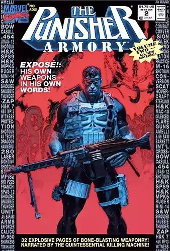 The Punisher Armory Fan Art Statue 3D print model