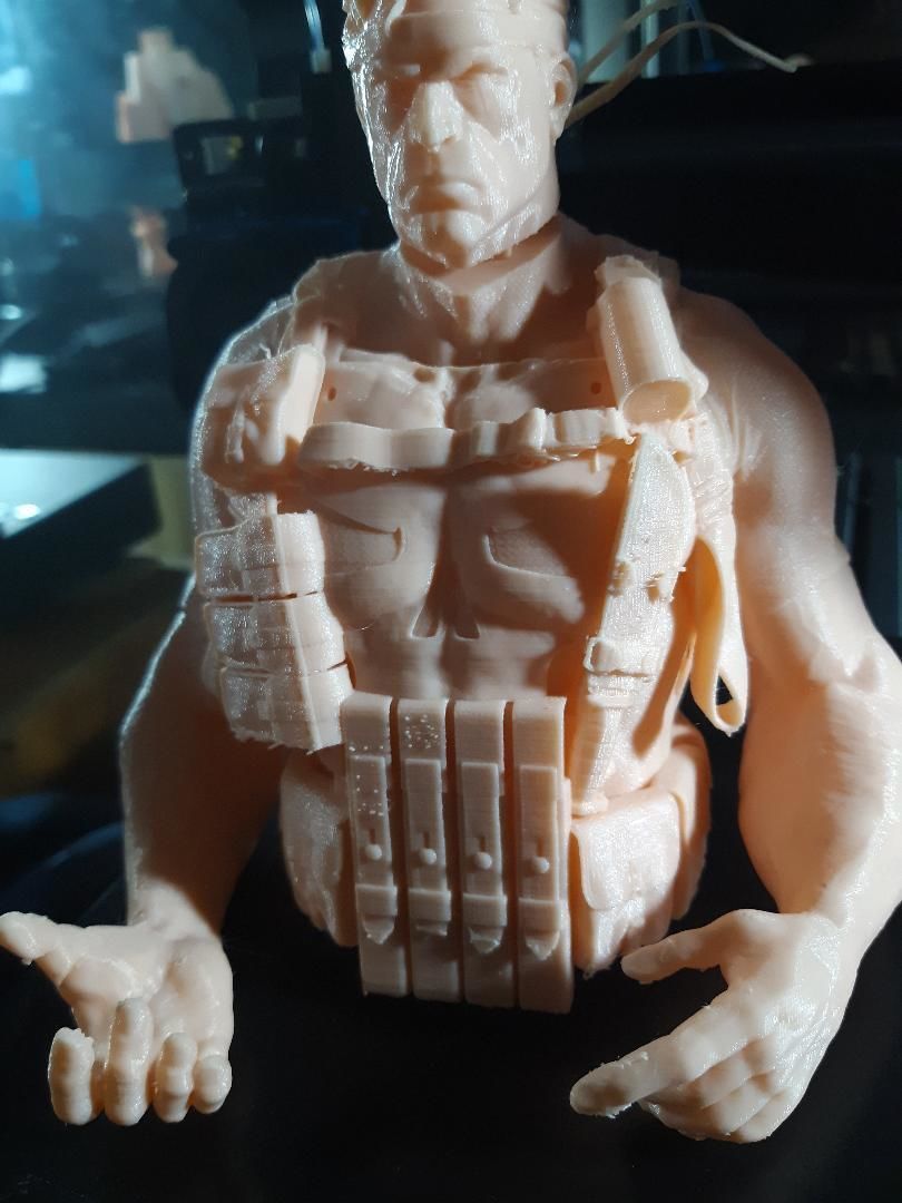The Punisher Armory Fan Art Statue 3D print model_14