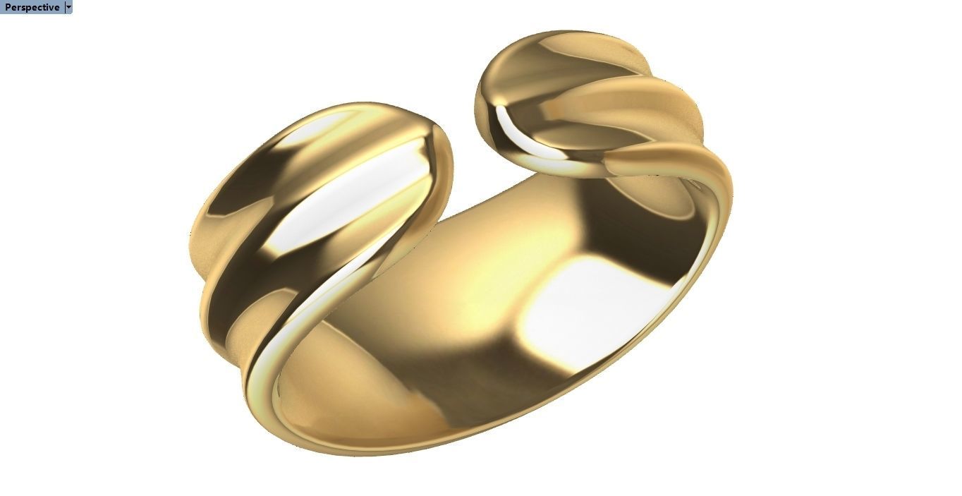 A Puffy Bangle 3D print model_2