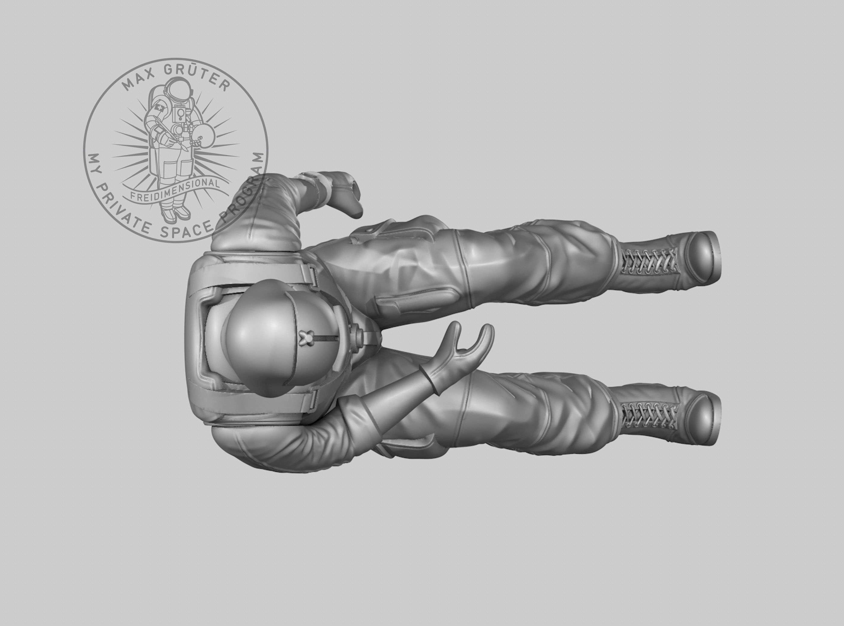 Helicopter Pilot 3D print model_7