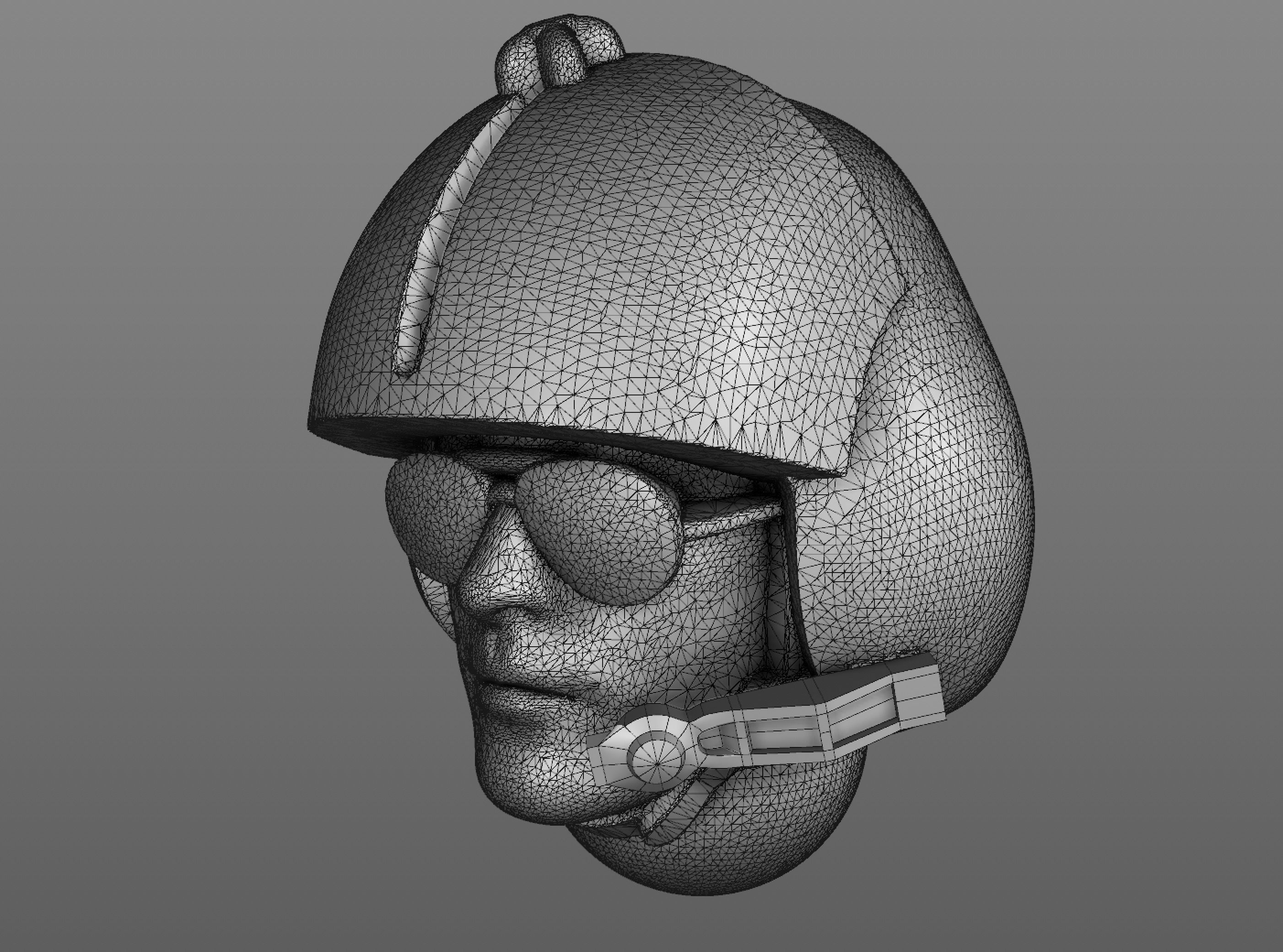 Helicopter Pilot 3D print model_9
