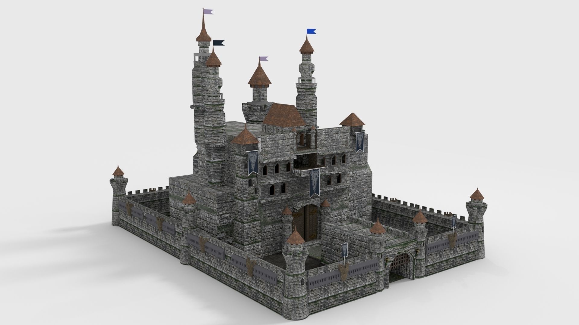 CASTLE 3D model_3
