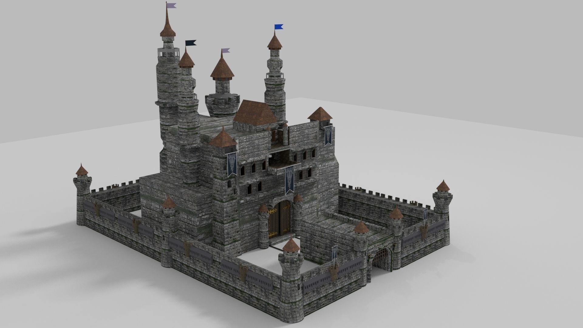 CASTLE 3D model_2