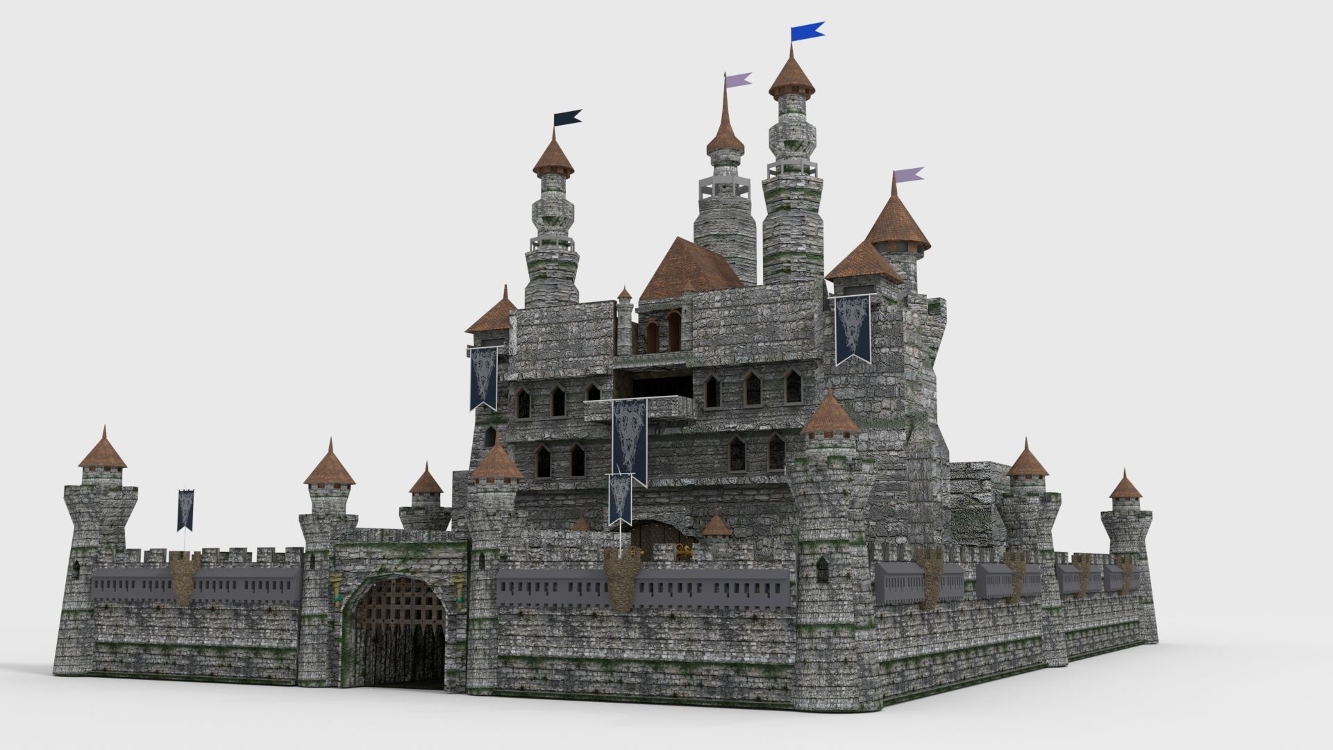CASTLE 3D model_4