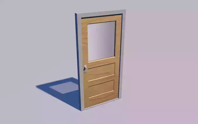 Wooden door
