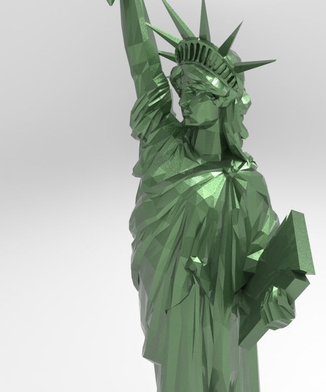 3D model of the Statue of Liberty for 3D printing 3D print model_17