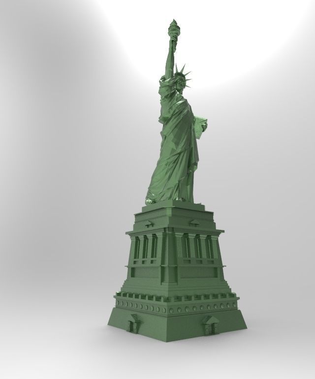 3D model of the Statue of Liberty for 3D printing 3D print model_18