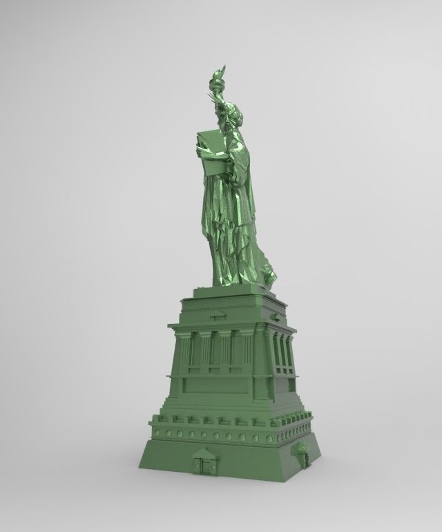 3D model of the Statue of Liberty for 3D printing 3D print model_8